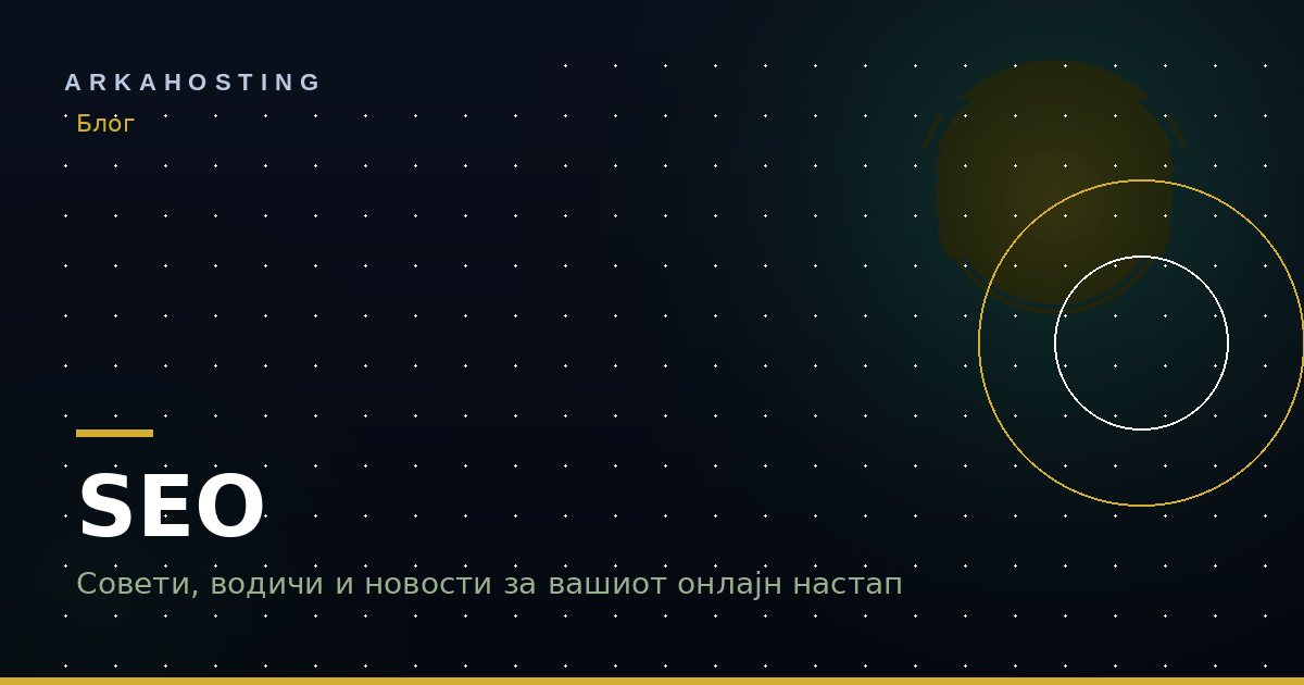 SEO — SEO основи: како клиентите да ве најдат на Google